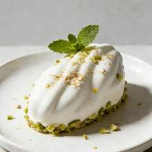 四孔开心果慕斯蛋糕模具，硅胶巧克力甜点模具，烘焙工具，厨房烘焙用品，派对甜点烘焙工具 - 彩色 - 查看 4