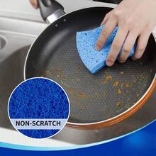 四合一厨房水槽台面皂液器套装，带海绵架和毛巾架，实用厨房浴室小工具，创意厨房皂液器，厨房收纳架 - 彩色 - 查看 9