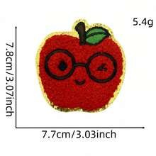 1pc New Cartoon Children Towel Embroidered Cloth Sticker With Golden Edge, Cambodian Student Backpack Embroidered Patch, Clothing Accessory Sticker - Learning Fabric Appliqué - View 16
