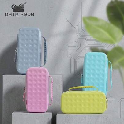  Túi đựng máy chơi game DATA FROG Switch OLED cứng cáp, đa năng, dung tích lớn, dễ mang theo.