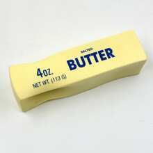 A Slow-Rising, Realistically Shaped Butter Stick Squeeze Toy, Meticulously Crafted From Soft,  Materials. Thanks To Its Slow-Rising Properties, It Serves Not Only As An Excellent Desk Ornament But Also As An Ideal Stress-Relief Toy-Making It The Perfect Item To Share With Friends And Family. - 1pcs - 查看 9