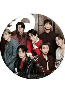 JIMIN V J-HOPE RM JIN 徽章别针 - 可爱铁皮别针，可别在背包/衣服上，情人节礼物，收藏卡，支持流行音乐组合的小礼物，新款收藏卡，卡片展示收藏，流行音乐周边，盒装装饰卡 - 彩色 - 查看 18