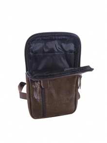 1 pieza Bolsa para teléfono móvil con cinturón para deportes al aire libre, bolsa pequeña de un solo hombro, multifuncional, de moda y portátil - Multicolor - Ver 7