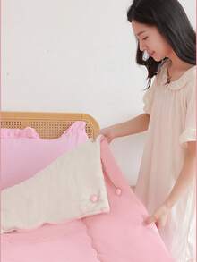 Kẹp giữ chăn hình nấm, kẹp giữ chăn bằng nhựa không cần kim, thiết kế mới với khóa một chạm. - Kiểu nấm - Xem 5