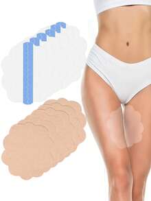 5-50pcs Transparent Anti-Chafing Thigh Bands, Comfortable Protective Pads For Men & Women To Prevent Thigh Rubbing In Summer - Multicolor - View 1