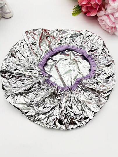 1 mũ hấp tóc, mũ dưỡng tóc tự làm nóng ở nhiệt độ ổn định, không cần điện, mũ đắp mặt nạ tóc có thể tái sử dụng.