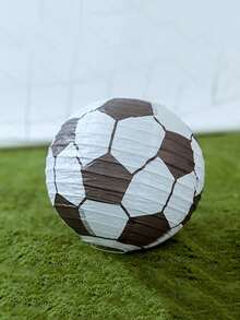 1/3PCS Football Paper Lantern Sports Themed Lampshade For Wedding Holiday Party Hanging DecorHappy Birthday Party Decoration Supplies - View 6