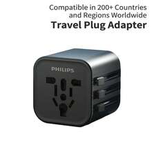 PHILIPS 全球通用轉換插頭 多國插座轉換器 支援美標/歐標/英標/澳標/日標 出國旅遊留學必備 - 多色多規格 - 查看 27