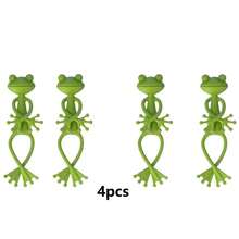 Multi-Piece Frog-Shaped Plant Support Rack, Suitable For Potted Plant Shaping, Support And Assist Plant Growth, Also Can Be Used For Decorating Rock Garden, Wall Hanging Or As Binding Tool, Cute Design To Add Color To Your Garden - Green - View 17