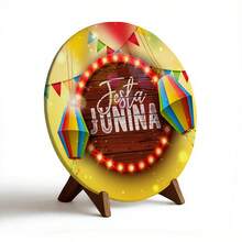 Round Panel Covers Table Panel 50x50 June Festival - MS-067 - 查看 3