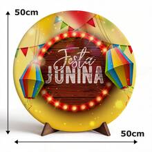 Round Panel Covers Table Panel 50x50 June Festival - MS-067 - 查看 5