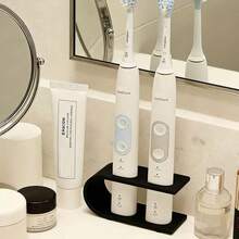 1pc 3D Printed Toothbrush Holder, Electric Toothbrush Organizer For Bathroom, Desk, Birthday Gift, Mother's Day, Travel, Summer, Wedding, Birthday, Holiday Decor, Kitchen, Car, Garden, Home Decor (White) - Multicolor - View 4