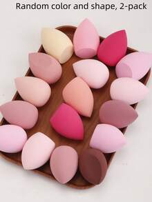 Large Non-Absorbent Wet & Dry Makeup Sponge Puff, Random Assortment, Suitable For Makeup Application And Concealing, Portable, Christmas Gift For Friends, Puff, Makeup Sponge, Travel Essentials, Powder Puff, Hair Accessories, Accessories, Makeup Tools, Cheap - Multicolor - View 10