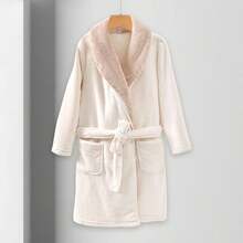 Bathrobe - Beige - View 2