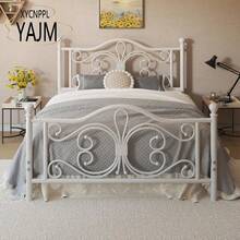 Metal Platform Bed Frame, Classic Style Headboard And Footboard/Under Bed Storage/Mattress Foundation/No Box Spring Required/Easy Assembly - 白色 - 查看 5