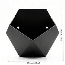 Wall-Mounted Planter, Geometric Hanging Herb Planter, Multi-Functional Wall Storage Box Suitable For Office Supplies, Succulents And Small Items, Suitable For Indoor Kitchen And Garden - A - View 5