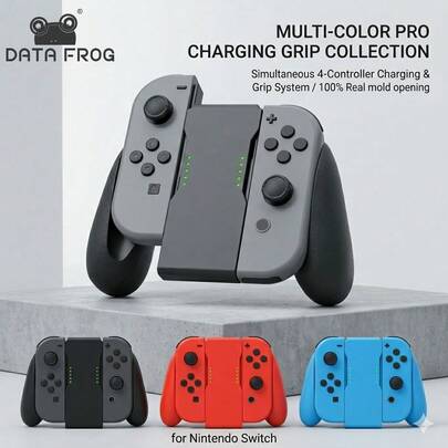 DATA FROG Comfort Hand Grip For Switch JoyCon Controller Stand Bracket Holder For Switch Joysitck Accessories