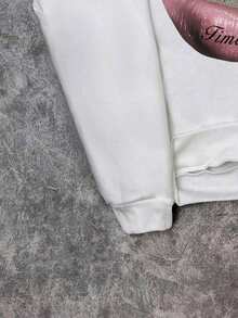 Nueva sudadera para chicos a la moda en primavera y verano. Nuevas sudaderas con capucha para hombre de primavera. Moda explosiva de manga corta para hombres. Sudadera con capucha de punto blanco con forro térmico, estampado de labios creativos vintage, estilo callejero, holgada y a la moda para hombre, con estampado gráfico de manga larga, para amigos, esposo, novio, regalos para otoño e invierno. - Negro - Ver 3