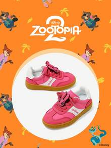 Disney 与《疯狂动物城2》正版联名 | 一双迪士尼儿童运动鞋，适合日常及假日户外穿着，舒适贴合双脚，防滑、耐磨、透气（儿童运动鞋、童鞋、女童鞋） - 玫紅色 - 查看 2