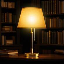 QUIGO 1 PCS Vintage Table Lamp W/ 12W LED Light Blub Aesthetic Bedroom Living Room Decor, Mid Century Modern Desk Lamp 3 Color Temperature, Bedside Lamps Home Nightstand Reading Light, Solid Wood & Brass,  With Linen Lampshade Modern End Table Lamp, Side Table Desk Lamp Christmas Room Decoration, Home Decor, Mothers Day Gifts For Mom - 查看 8