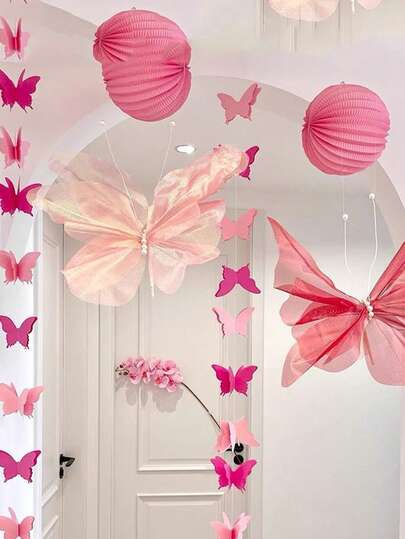 Large Silk Artificial Butterfly, Giant Artificial Butterfly, Oversized Transparent Realistic Butterfly Decor, Large Silk Thread Butterfly, Suitable For Wedding Decoration, DIY Craft Realistic Butterfly, Photography Props, Suitable For Wedding, Birthday Party, Summer Gift, Beach, Back To School, School Supplies, Indoor Decor, Outdoor Garden Decor, Birthday Party Theme, Home Decor, Wreath Decor, Large Floral Arrangement, Tabletop Centerpiece, Mother's Day Gift