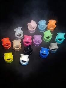 20 PCS Fashion Trumpet Design Candy Color Random 10 Pairs Colors Punk Style Silicone Ear Expander Ear Plugs Tunnel Men And Women Gifts - Thin Silicone Ear Tunnels - View 11