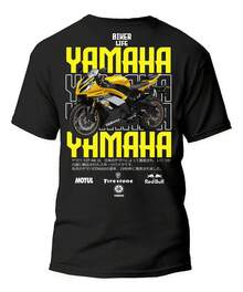 Playera Motos Biker Life Playera Motociclismo 20 - Negro - Ver 1