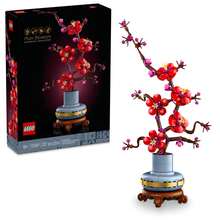 LEGO Building Blocks-Style Artificial Plant Flower Building Set, Home Decor Gift, Suitable For Adults, Plant Collection Series, Birthday Anniversary Gift For Her And Him, Building Blocks Flower Set Toy - Multicolor - View 8