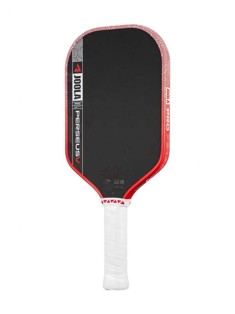 JOOLA Pro V Power 皮克球拍 16mm,聯名球拍,原色碳纖維紋理表面,強化框架與動力核心,卓越控制力,輕量化設計 - Perseus - 查看 1