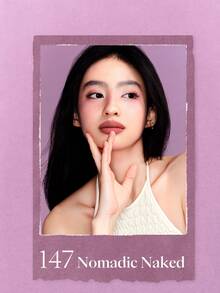 Velvet Rouge Limited New Shades 147 Nomadic Naked Matte Lipstick & Lip Liner, Easy Application, Fashionable & Elegant Brown Tones For Autumn/Winter - 147 Nomadic Naked - View 5