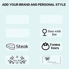 Marklife 热敏标签纸，透明，200 张/卷，14*30mm/14*40mm 不干胶贴纸，兼容 P12 P15 M1 P50 迷你热敏标签打印机，防水防撕裂，防油，适用于办公室、厨房、学校、家庭，也可用于礼品/DIY创意/标记等用途。 - 查看 5