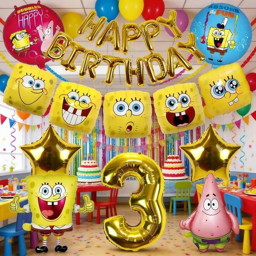 Hasbro Cute Balloon Set Cartoon Birthday Party Scene Decoration Holiday Travel Supplies Friend Gift - As Shown In the Figure - View 1