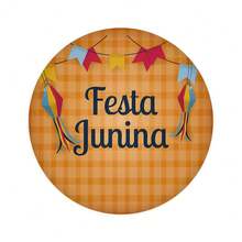 Round Panel Covers Table Panel 50x50 June Festival - PN-065 - 查看 2