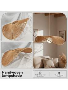 1个手工编织灯罩，替换灯罩（仅灯罩，不含光源及其他配件），畅销灯罩，适用于家居照明装饰，此链接仅出售灯罩！注意！，室内装饰，房间氛围，装饰灯罩，现代灯罩，手工制作，灯罩套，替换灯罩，照明爱好者 - 多色 - 查看 10