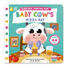 beartale Behavioral Development Series Picture Book "Little Calf's Pizza Day", Children's Story. It Vividly Depicts Farm-Themed Scenes, Including Various Farm Elements, Helping Babies Understand Vegetables And Plants, Enrich Their Color And Sensory Experience, And Develop Good Behavioral Habits Through Reading Picture Books. - Multicolor - View 13