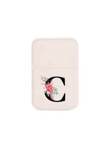 1pc Mini Flower Black Letters Foldable Portable Makeup Mirror,Letters Of A-Z Makeup Mirror With Bracket, Travel Mirror, Beauty Products, Desktop Makeup Mirror, Rectangular Desktop Compact Mirror Foldable Small Minimalist Makeup Mirror, Travel Portable Makeup Mirror For Women's Gift - The Best Gift For Mom And Teacher - Multicolor - View 16