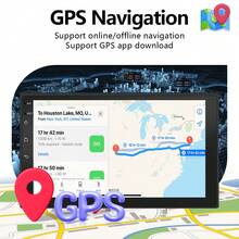 4core 2 Din Car Radio Carplay Android Auto 7 9 10 Inch Android 13 4G Universal 7"/9"/10" WIFI BT IPS Automotive Multimedia Player - IPS - View 4