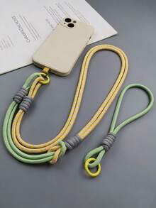 Funda para teléfono con correa larga ajustable y desmontable para exteriores, universal, hecha de material de poliamida, con correa corta, adecuada para senderismo - Multicolor - Ver 11