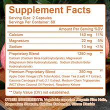 Keto + Apple Cider Vinegar, With Garcinia Cambogia - Support Digestive, Weight Management, Energy & Activity Health, 120 Capsules - 1 Bottle - View 2
