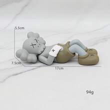 Cartoon  Figure Model Doll Car Ornament Creative Personalized Car Interior Decoration Toy - 摀臉考斯黑色[袋裝] - 查看 5