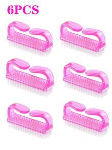 Juego de 2/4/6/8/10 piezas de cepillos para uñas, cepillos de limpieza para dedos de las manos y los pies, unisex - Multicolor - Ver 15