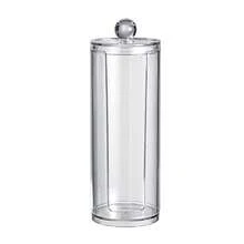 1/3pcs Plastic Swab Box With Lid, Makeup Pad Dispenser, Transparent Cosmetics Organizer Case, Bathroom Apothecary Jar. Multifunctional Storage Container For Q-Tip, Jewelry, Powder Puff, Makeup Remover, Floss, Beauty Eggs. Personal Care Tool. Vanity Decor. Bathroom Accessories - View 14