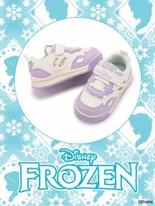Disney 迪士尼官方授权与《冰雪奇缘》联名推出 | 一系列迪士尼儿童运动鞋，包括艾莎公主运动鞋、安娜公主运动鞋和阿伦黛尔公主运动鞋，适合日常假日运动和户外穿着。舒适防滑、耐磨透气，呵护双脚。（儿童运动鞋、童鞋、女童鞋） - 紫色 - 查看 2