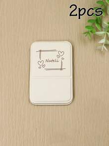 Customized Name Mirror, Personalized Folding Makeup Mirror, Portable Floral Beauty Accessory For Travel Handbag, Gift For Her - Multicolor - View 11