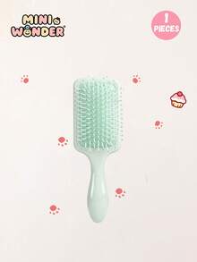 4pcs/1pc Leisure Style Macaron Solid Color Airbag Comb Set, Portable Air Cushion Mini Comb - Nylon Mane, Ergonomic Handle, Compact And Lightweight, Suitable For Use At Home, Travel And On The Go, Travel Hair Care Tool, Fashionable Comb, Plastic Handle - Multicolor - View 10