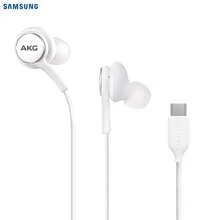 Samsung Type-C AKG Wired In-Ear Headphones, Global Version With Controller, In-Ear, Black/White With Earbuds - View 4