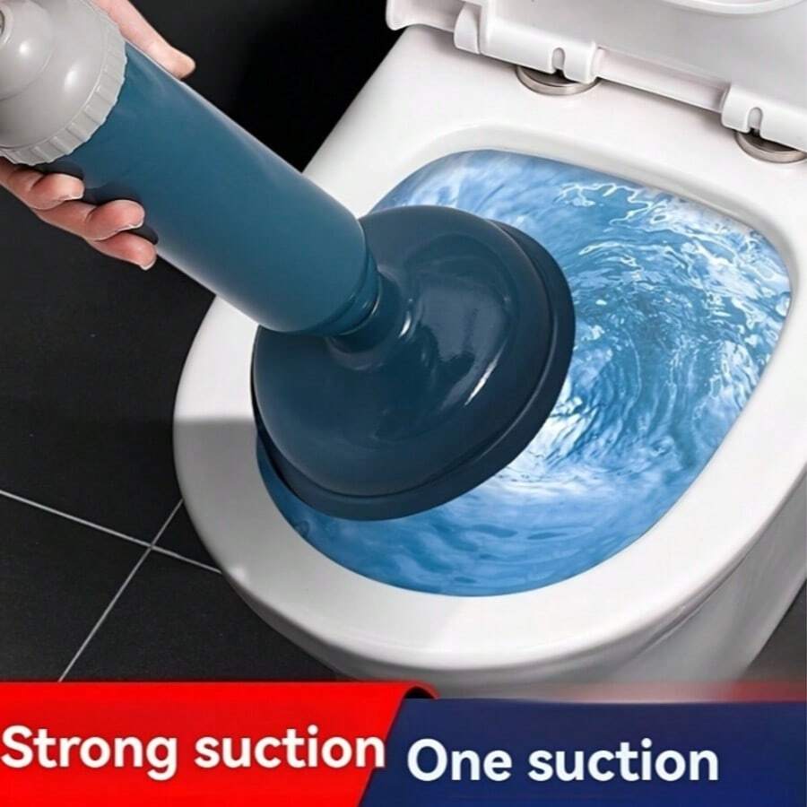 1 cái dụng cụ thông tắc bồn cầu, dụng cụ hút tắc bồn cầu, dụng cụ hút tắc bồn cầu. - Nhiều màu - Xem 1