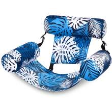 1 buc. Saltea de înot gonflabilă pentru adulți, saltea plutitoare pentru piscină, 64x32 inch cu tetieră, saltea de înot, ideală pentru recreerea acvatică pe plajă de vară - Stilul A - Vizualizare 9