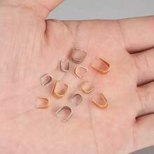 88 chiếc móc khóa mặt dây chuyền bằng thép không gỉ để tự làm vòng tay, dây chuyền, khuyên tai. - tự làm lấy - Xem 4