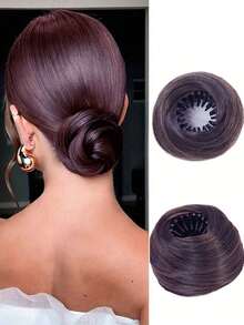4 pollici Accessorio per capelli elegante da donna, realizzato in fibra sintetica resistente al calore, design versatile adatto a tutti i tipi di capelli, vestibilità sicura per uso quotidiano e varie occasioni, elastici per coda di cavallo, fasce elastiche per capelli, scrunchies, corda per capelli, elastico per capelli, estate, vacanza, viaggio - Multicolore - Visualizzare 14